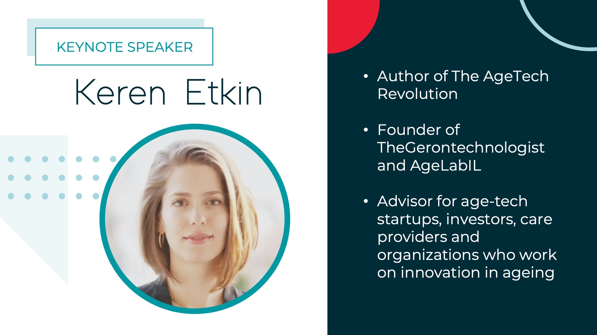 Keynote Speaker - Keren Etkin